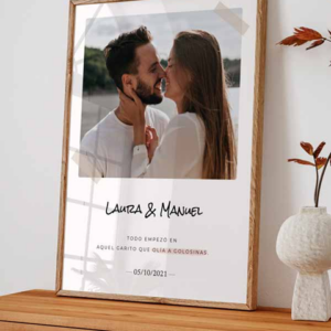Cuadro 30x40 Pareja